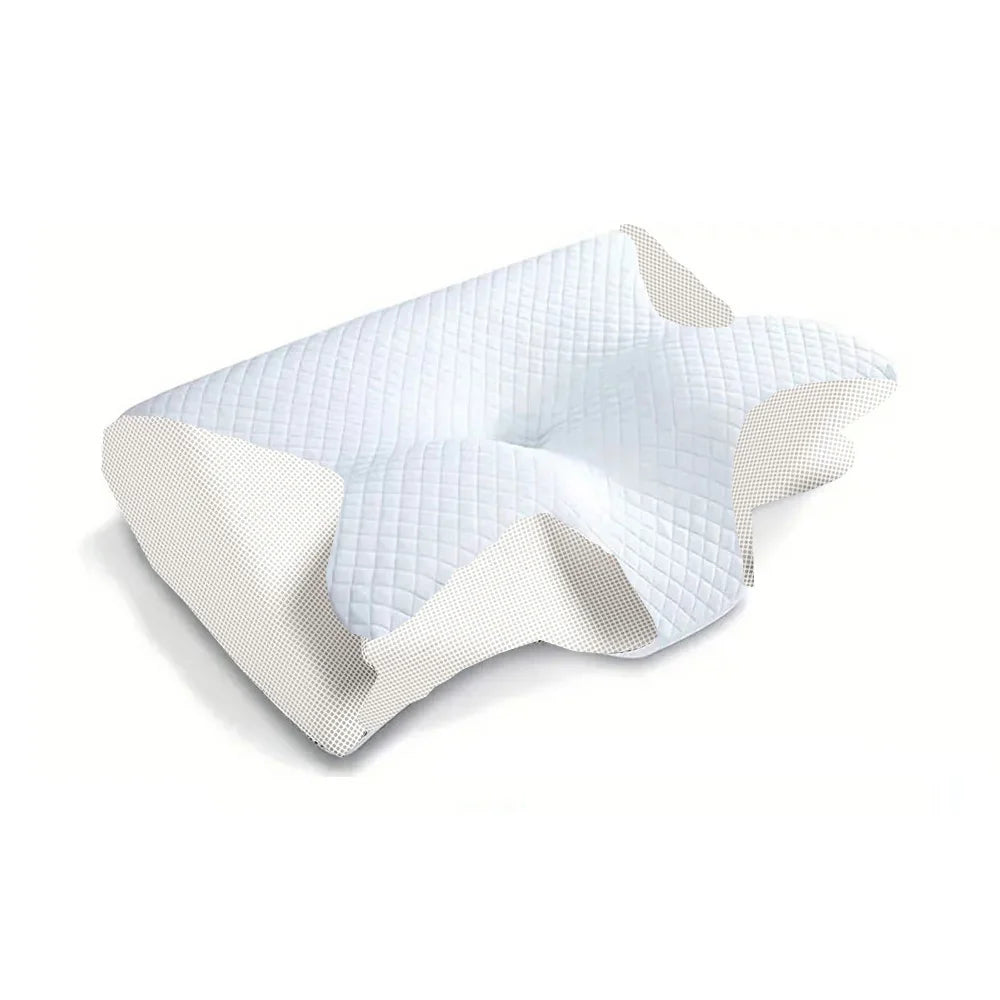 Oreiller cervical ergonomique 2 en 1