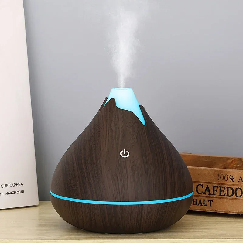 Diffuseur d'huiles essentielles 200ml  avec télécommande avec lumière LED 7 couleurs