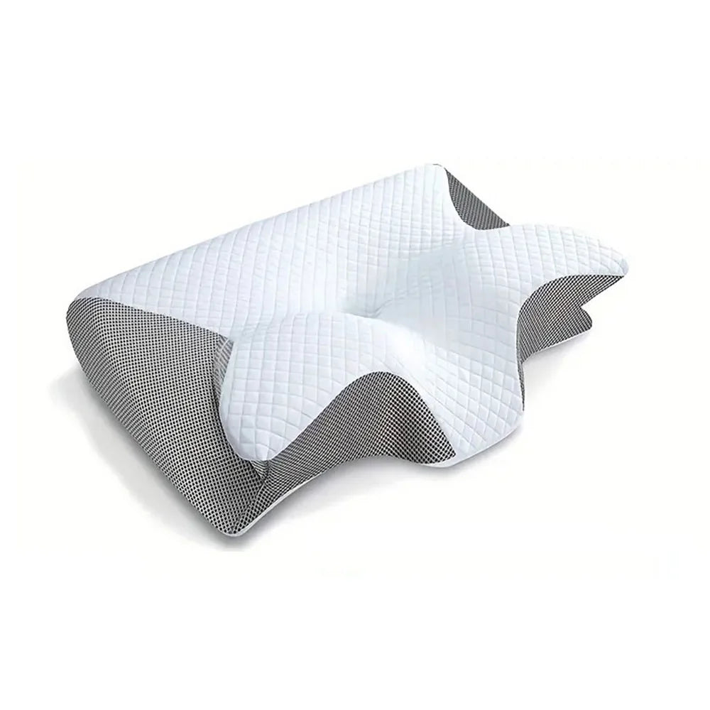 Oreiller cervical ergonomique 2 en 1