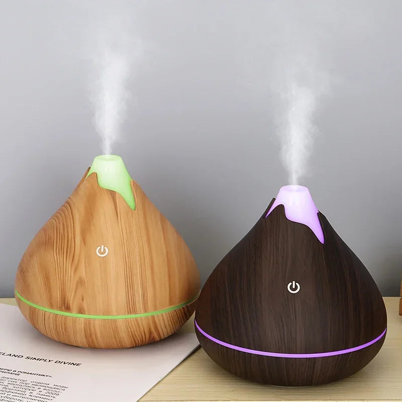 Diffuseur d'huiles essentielles 200ml  avec télécommande avec lumière LED 7 couleurs